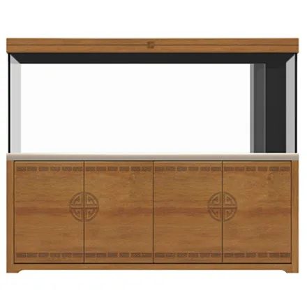 Walnut/White Grain/Rosewood/Nanmu Color Glass Aquarium VDG Series