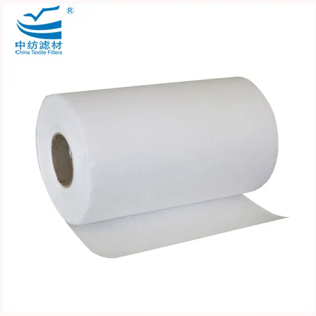 Hot Sell Washable Car Laboratory Ptfe Hepa Filter Media Material Vacuum Cleaner Polypropylene Price Air Filter Paper Roll