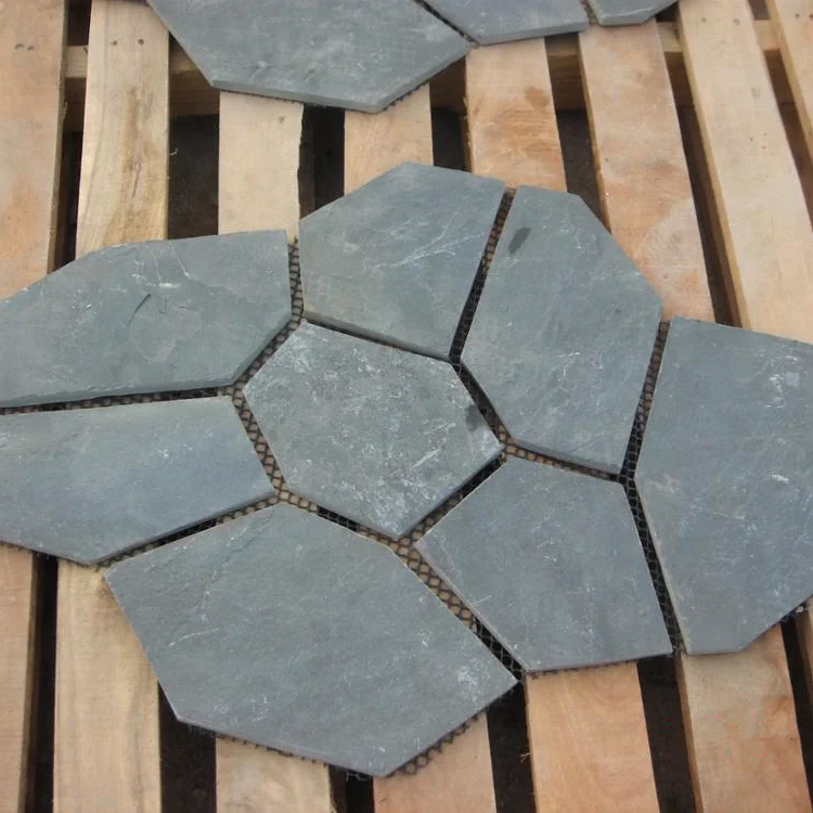 Каменные коврики/плитки укладки шиферные напольные плитки