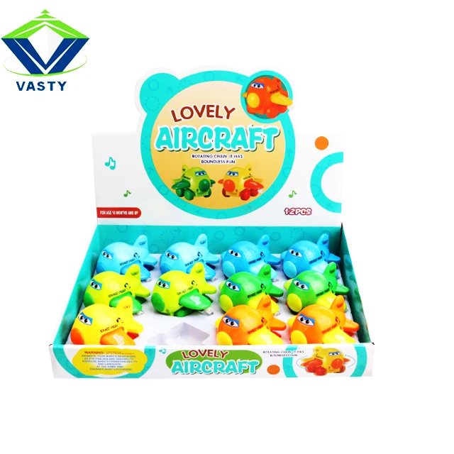 Забавные заводные мультфильм заводные самолет с колесами движущихся