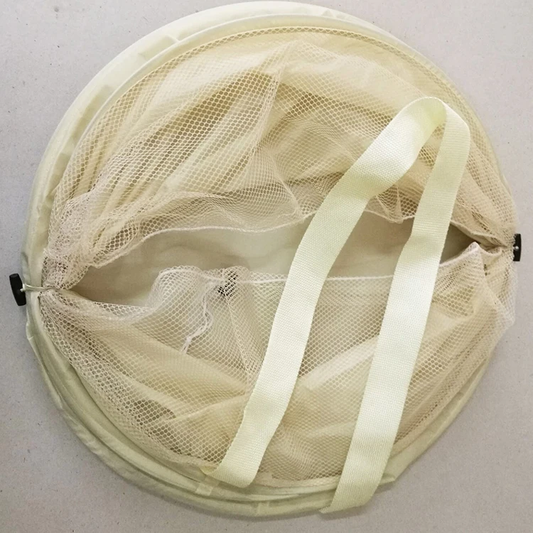 Spiral Foldable Laundry Storage Bag Polyester Cloths Basket Bucket Organizer Dirty Clothes Casket