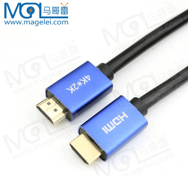 Бесплатный горячий секс видео и аудио кабель HDMI Поддержка золотая голова К 2 К k 4 K 3d 60 Гц