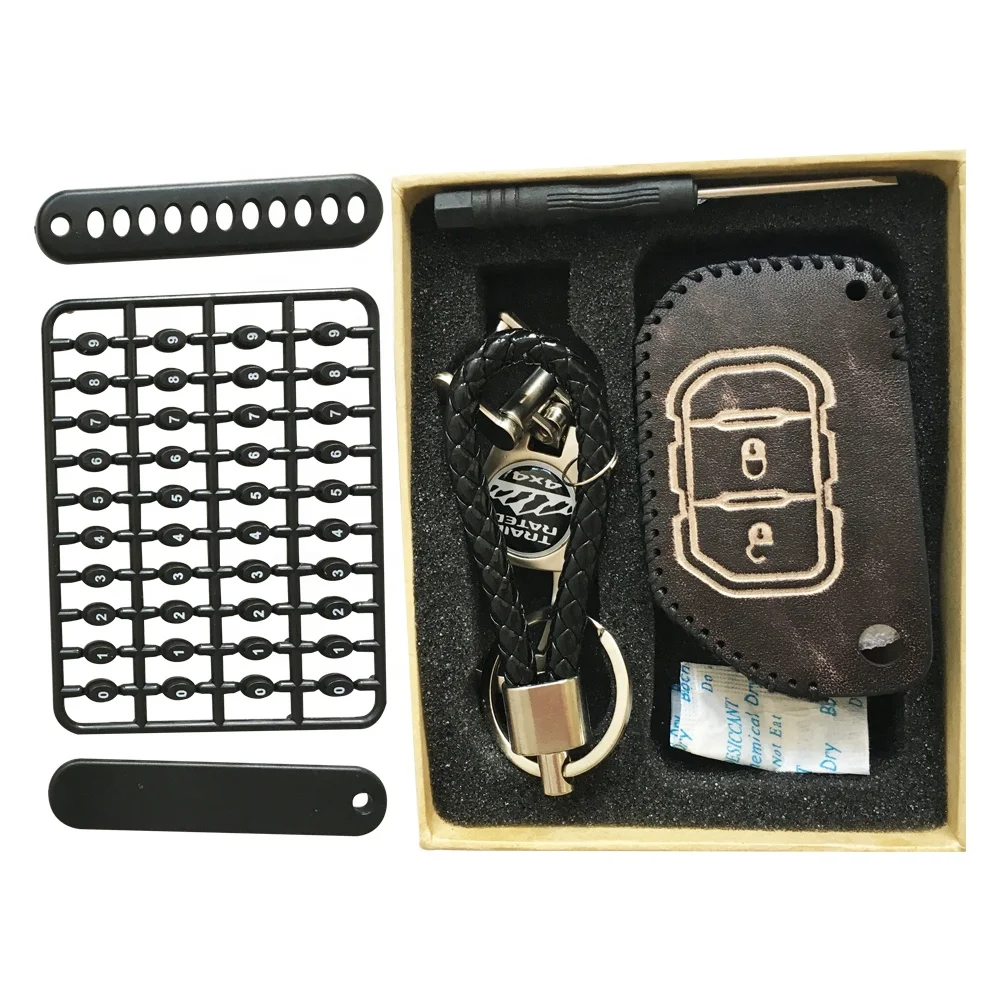 
Lantsun JL1022 key cover For Jeep JL for wrangler accessories 2018+ JL Key Case Cover for Jeep JL for wrangler 