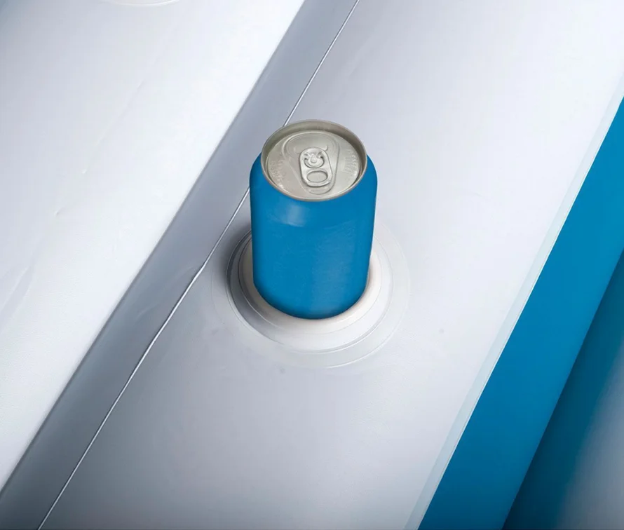 custom promotional party island pool toys hammock beach lounger 6-16 person tropical tahiti inflatable pool floating lounge