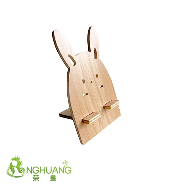 Chinese style natural bamboo phone holder