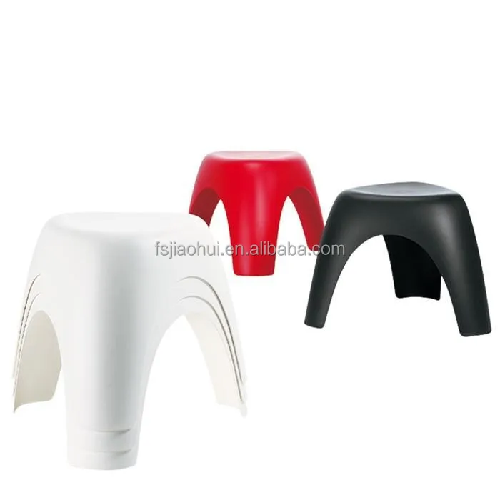 
Modern Design Living Room Furniture Sori Yanagi Elephant Stool Hot Sell Plastic Stool 