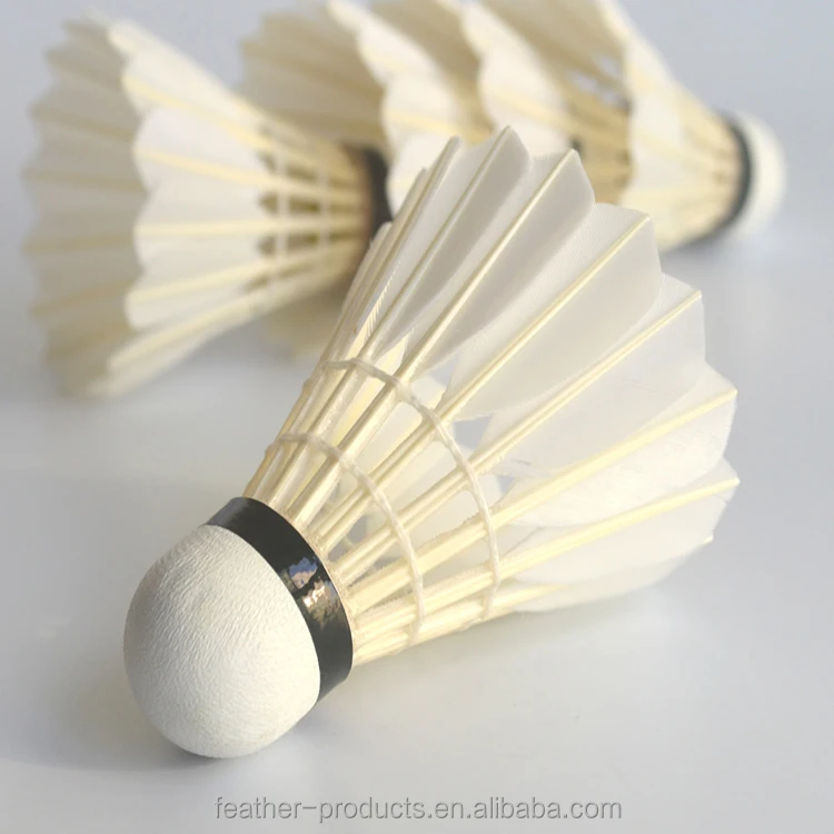 BWF Approved AS50 Goose Feather Badminton Shuttlecock