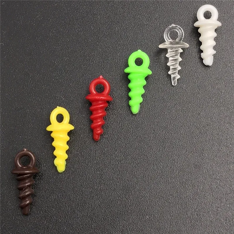 carp fishing accessories pop up pegs plastic bait screws for hair rigs booms end tackle
