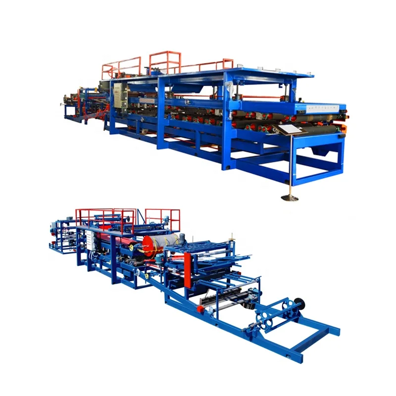 rock wool sandwich panel make machine for wall and