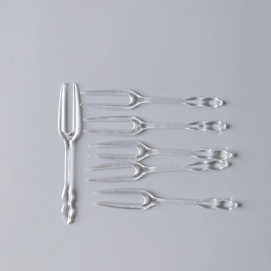 birthday cake forks mini plastic fork disposable plastic spoon and fork