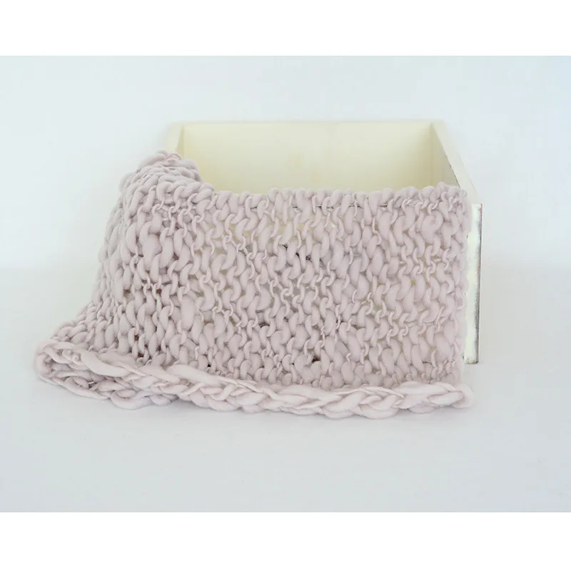 Newborn Photography props Baby wool merino knit blanket Baby basket stuffer filler Newborn wool blanket layer backdrop