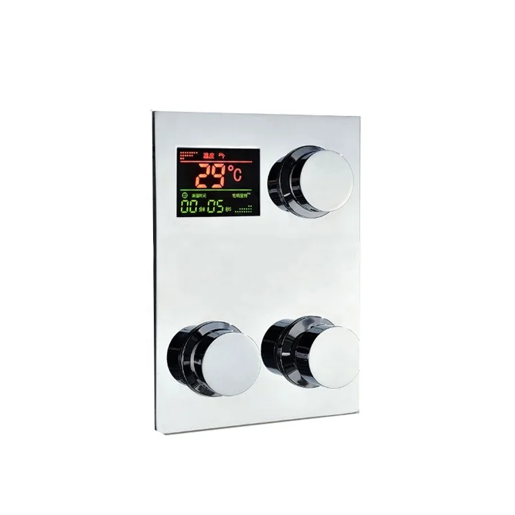 
Hot selling electricity digital display thermostatic bathroom shower faucet 