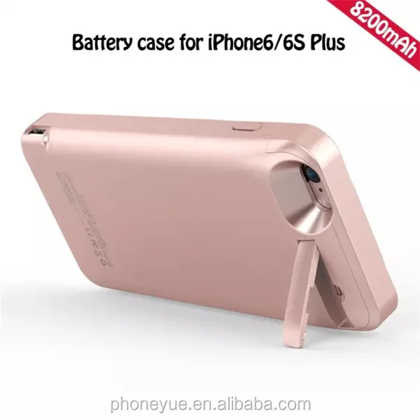 8200 мАч замена портативный внешний аккумулятор power bank чехол для iphone 6/6 s