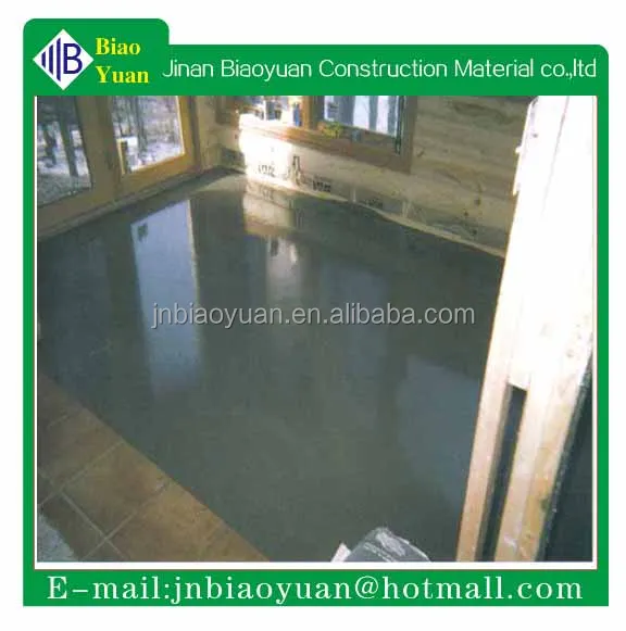 calcium-aluminate-based underlayment and repair mix for interior concrete and engineer-approved floors