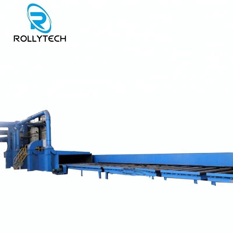 Tunnel Type Conveyor Automatic Shot Blasting Machine For Sale