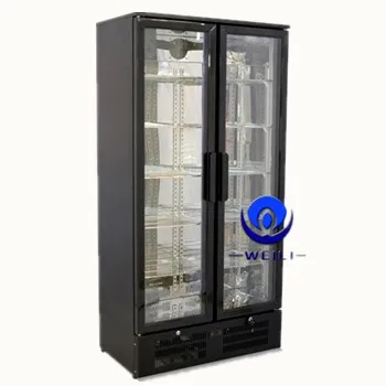 Weili Double Doors Upright Energy Drink Beer Fridge