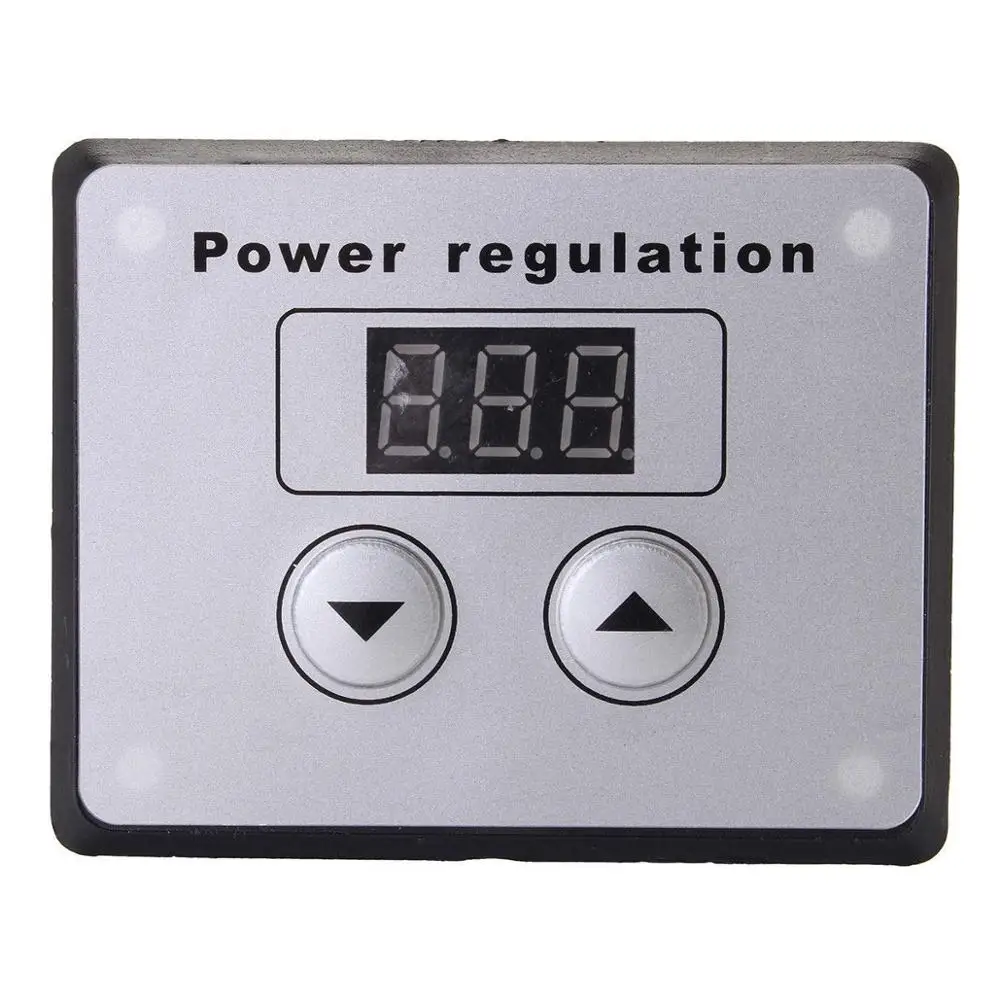 4000W 220V AC SCR Voltage Regulator Dimmer Electric Motor Speed Temperature Controller electric motor controller