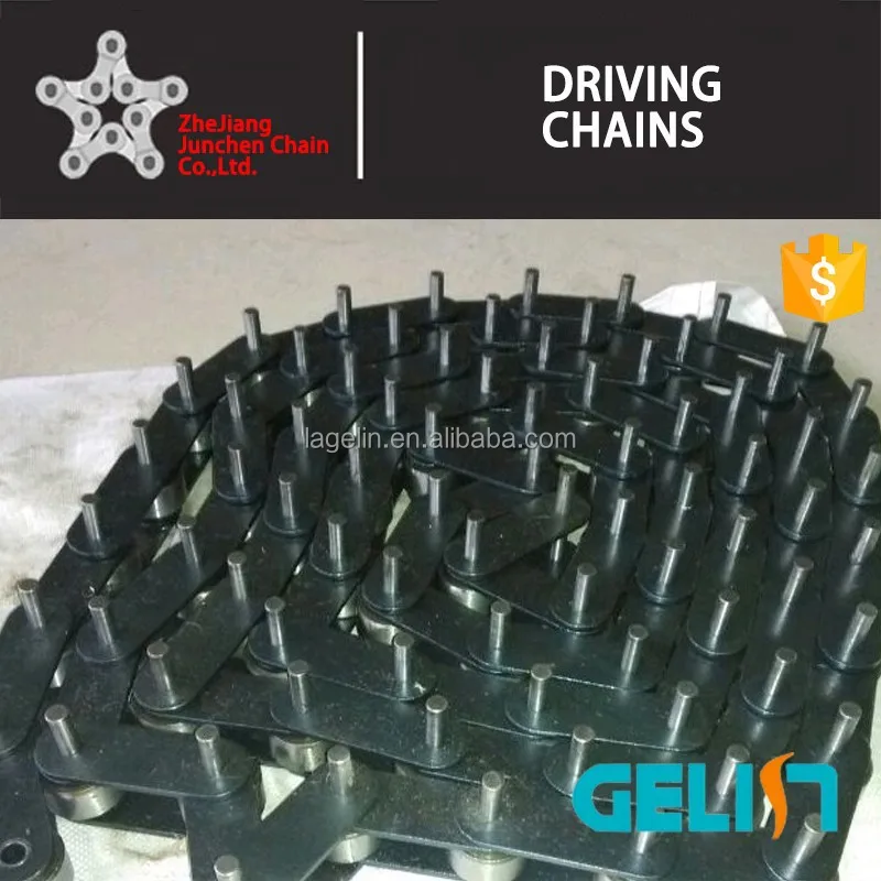 C2060 C2080 double pitch conveyor chains with extended pins