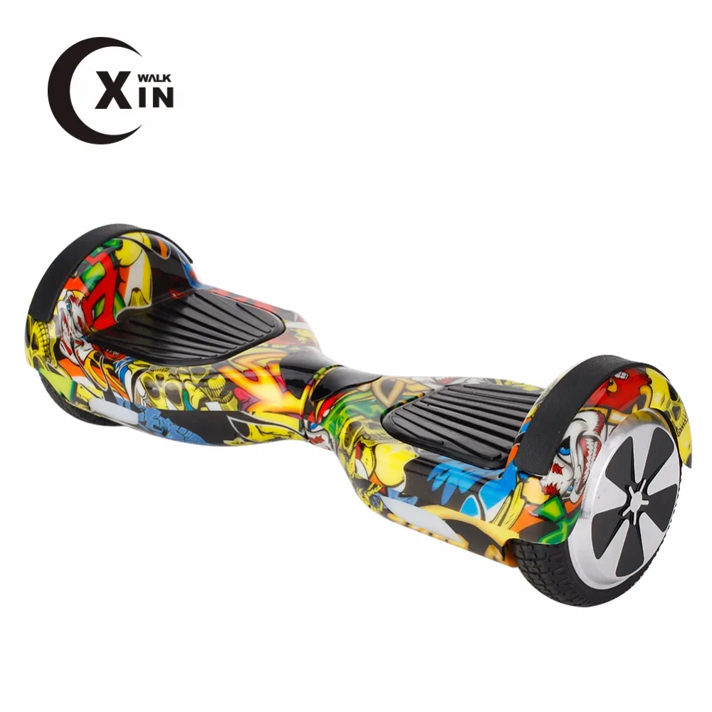 Cool graffiti hoverboard 300 W*2  self balancing electronic scooter with lithium battery