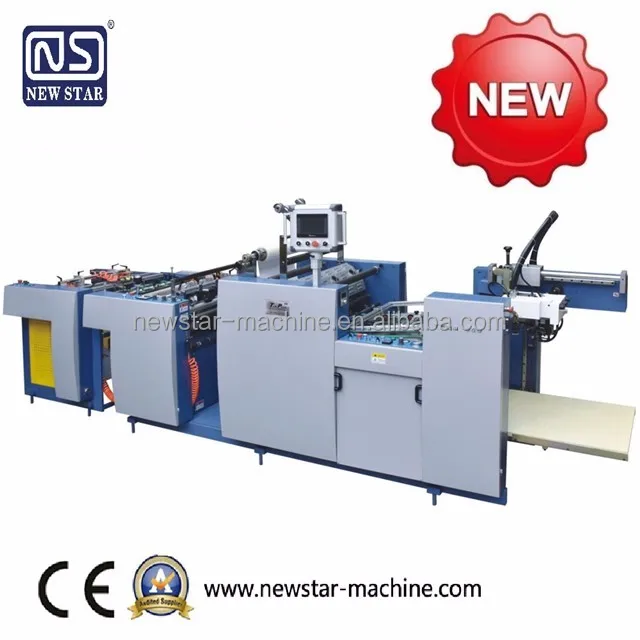 Новая Звезда Производитель YFMA-650/740A Автоматическая Алюминиевой фольги Ламинатор для Бумаги