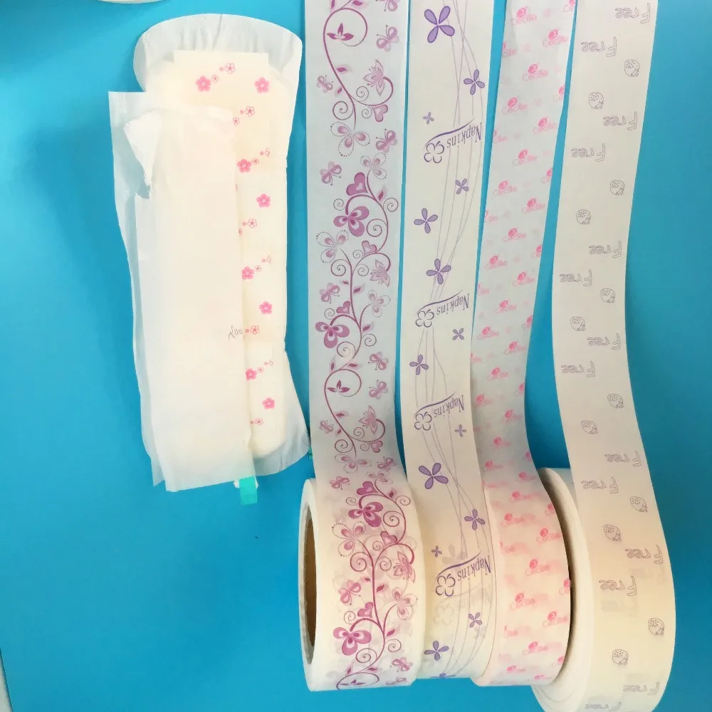 Высококачественная силиконовая разделочная бумага для клея в задней части сырья гигиенической прокладки