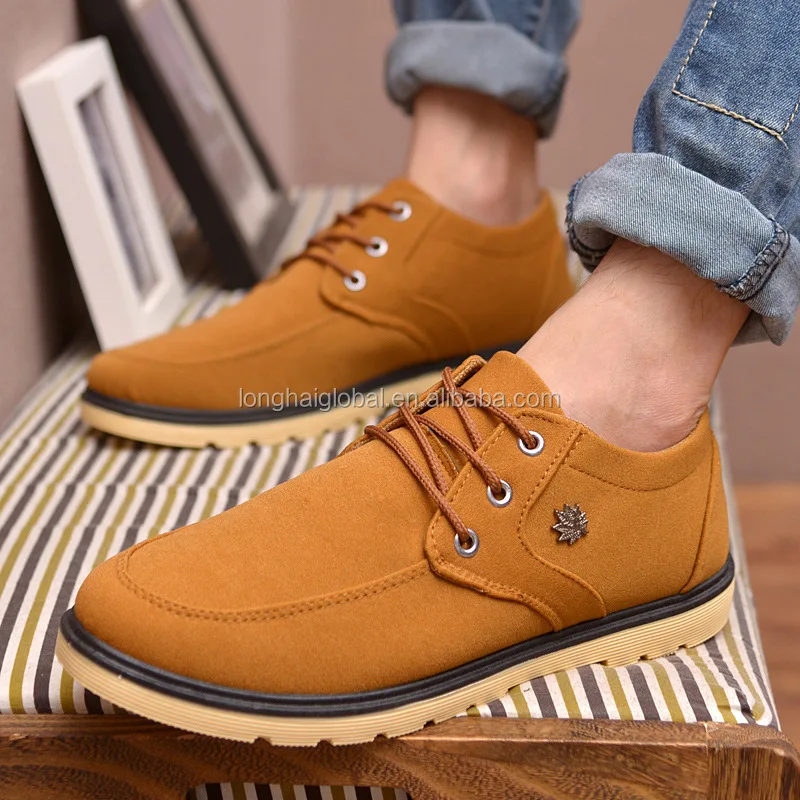 2016 new fashion and hotsale mens casual suede shoes wholesale china shoes