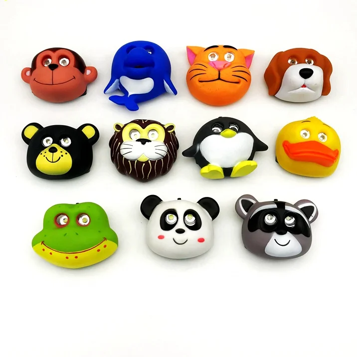 Детские светодиодные Налобные фонарики MINGRAY в форме животного для мальчиков и девочек, наружные Налобные фонари для кемпинга, детский подарок, Новинка