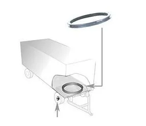 China Yuchang Custom Truck Trailer Spare Parts Nodular Cast Iron  Turntable