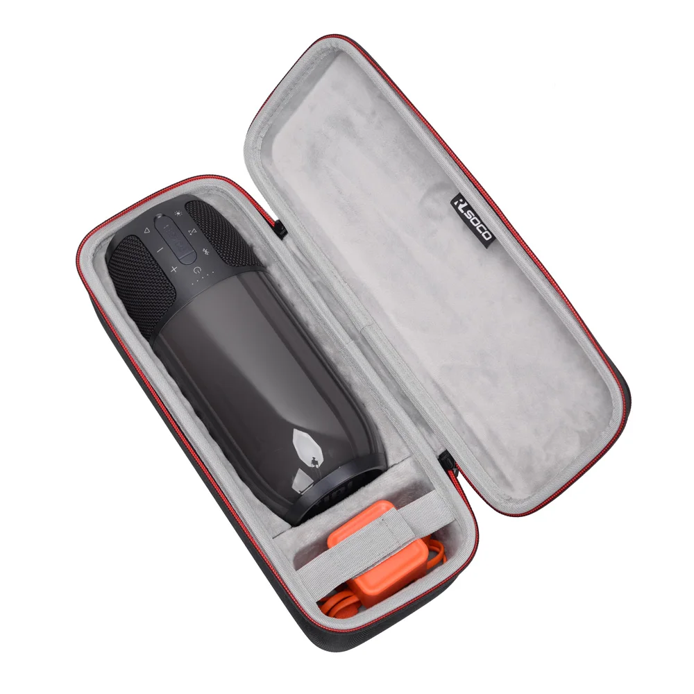 ODM&OEM Custom hard shell portable hard shell EVA 30mm speaker case for jbl charge 4