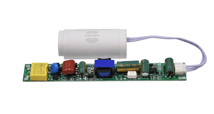 Wide Voltage PF0.9 Best Sell Radar Sensor Non-isolated Led Driver Angle 180 Degree for Tube Light T8 Single