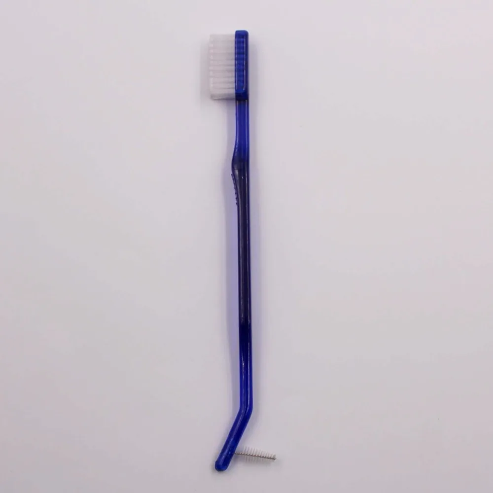 High quality 2 in 1 Portable Orthodontic Toothbrush Orthodontic Toothbrush with Interdental Brush