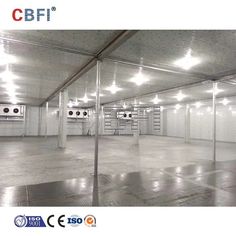 
easy warehouse construction blast deep freezer cold frozen storage room for fish and meat 