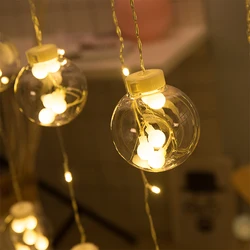 Garden home wedding christmas decoration LED curtain string lights outdoor indoor