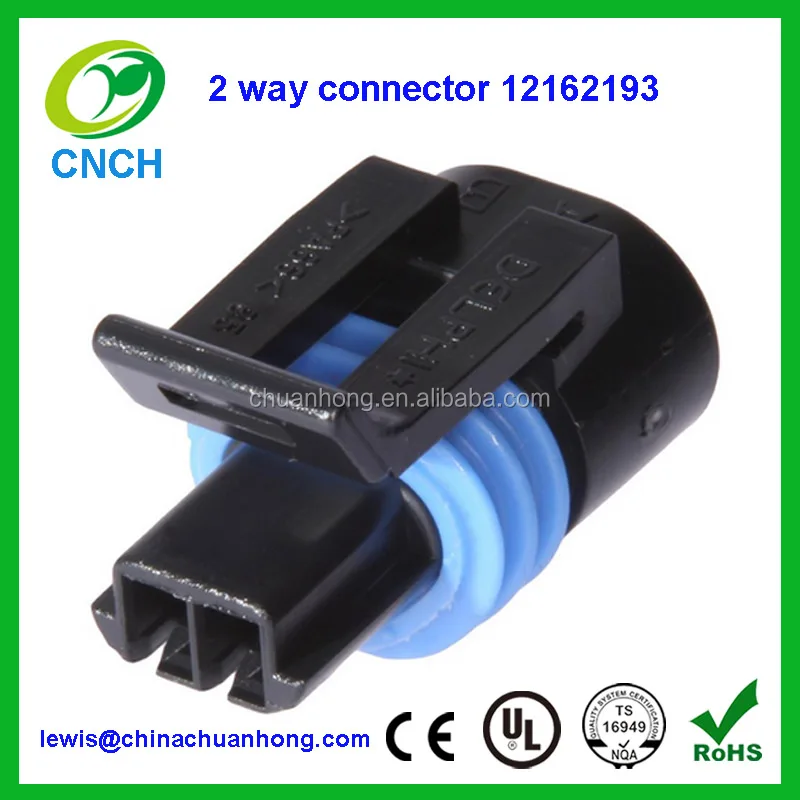 Delphi 2 way connector housing or pigtail 12162193 For Coolant Temperature Temp Sensor ECT plug GM TPI TBI LT1 LS1