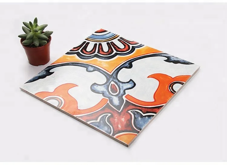 200x200mm Decorative Building Materials Handmade Moroccan Cement Tile