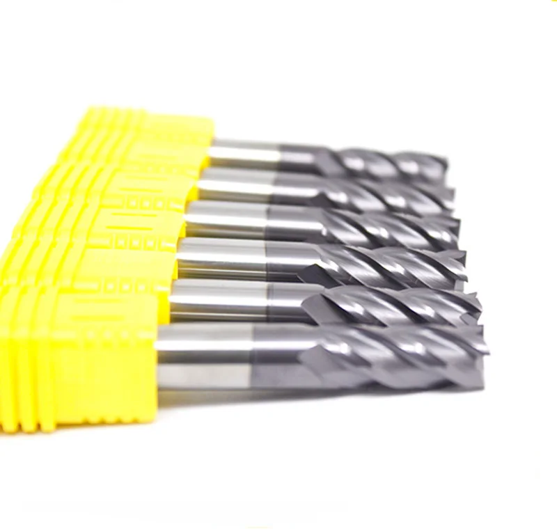 
End Mills Manufacture In Milling Cutter 6 Flutes Square Cutting Tools CNC Cutting Tools For NC Machine 