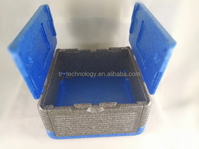 Ice Food Fruit Fish Boxes Cooler Box for Camping light weight Expanded Polypropylene EPP Foam Ice Cooler
