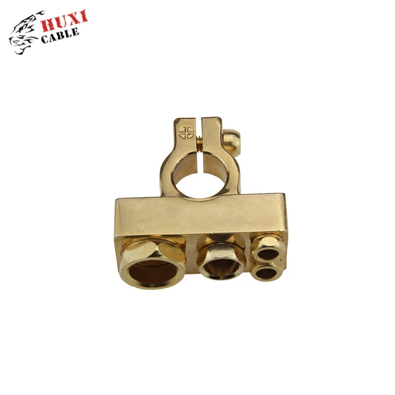 
High Quality Car Battery Terminals Cable Connectors Clamp Gold plated 