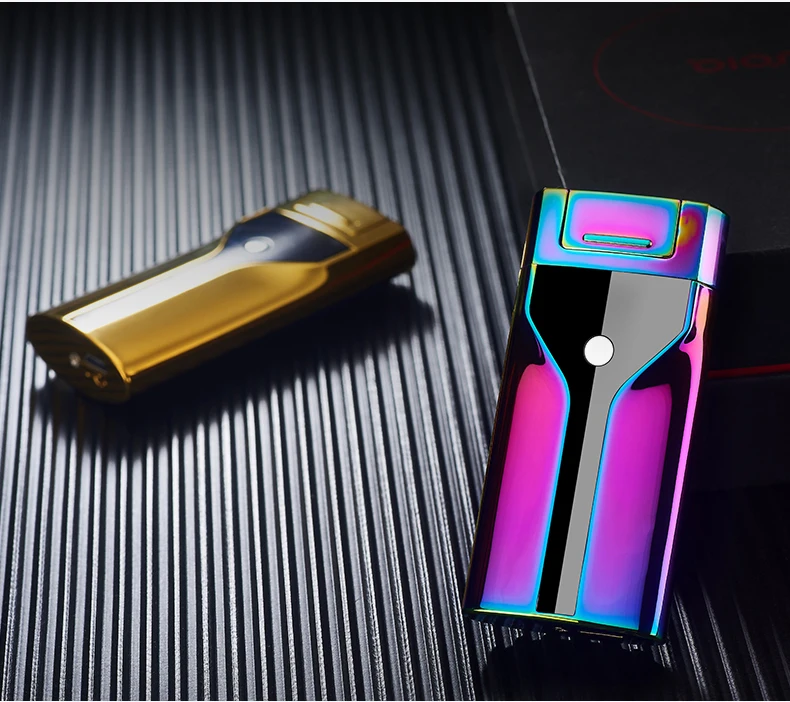 KL-041  Rechargeable   Dual   Arc   USB   Lighter   with   Custom   Logo