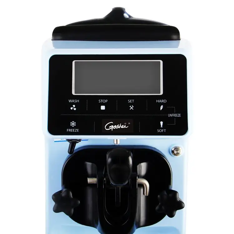 Ce Hot Sale Mini Table Top Ice Cream Maker Soft Ice Cream Making Machine