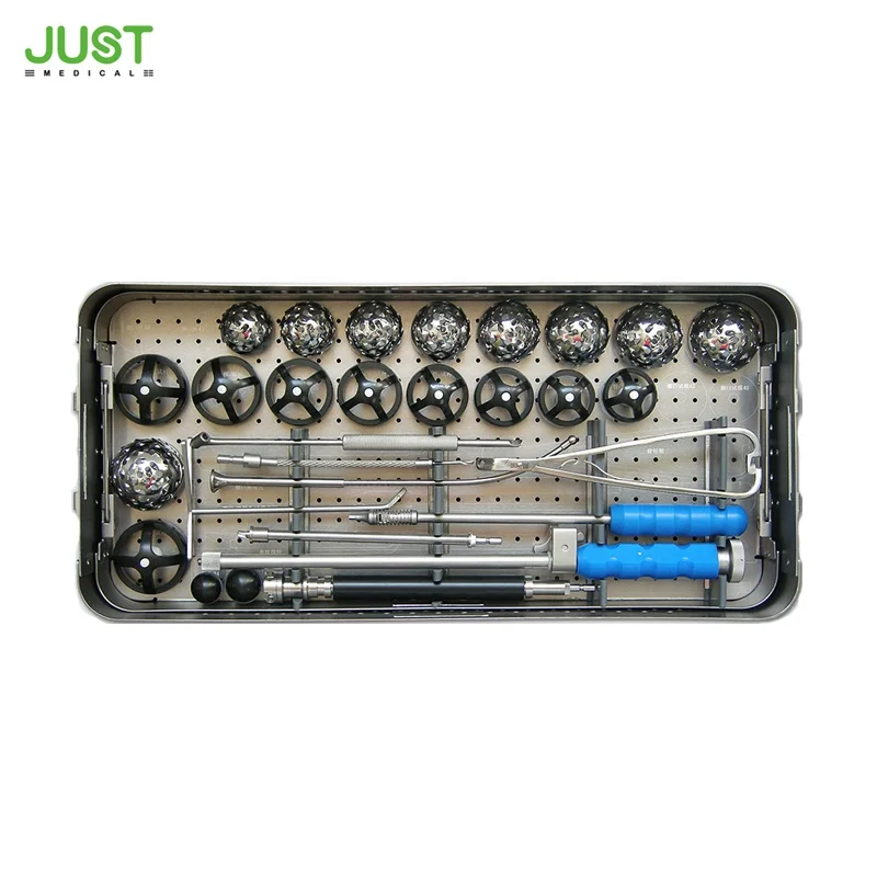 
Orthopedics aritificial hip joint instrument set with best price 