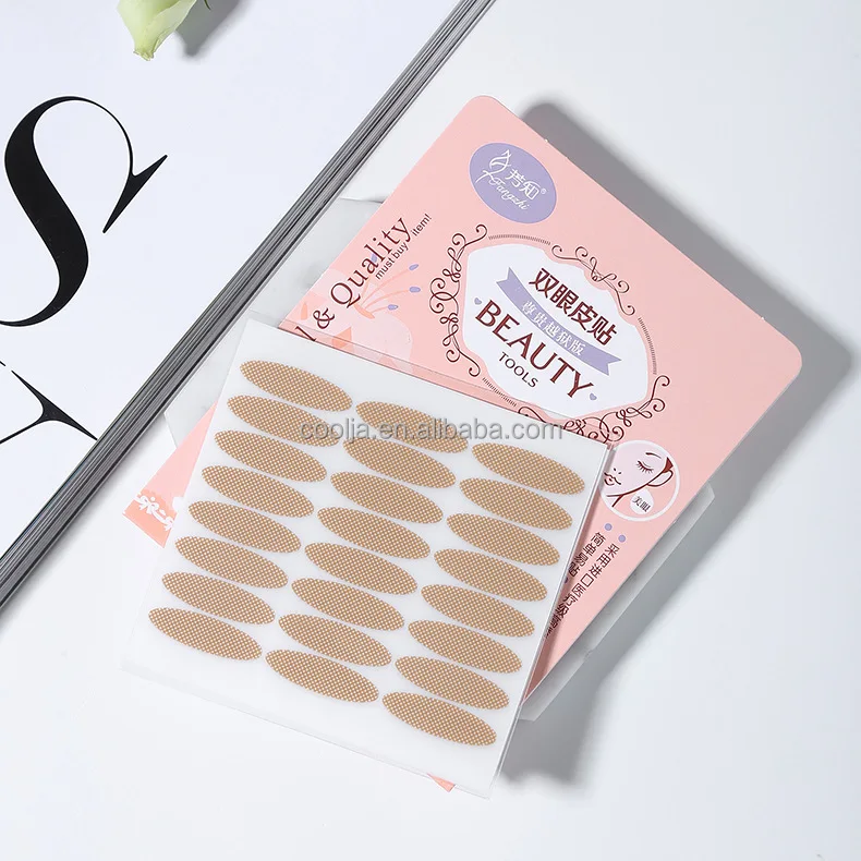 OEM high quality Make Up 100 Pairs Wide Double Eyelid Sticker Technical Eye Tapes Beauty