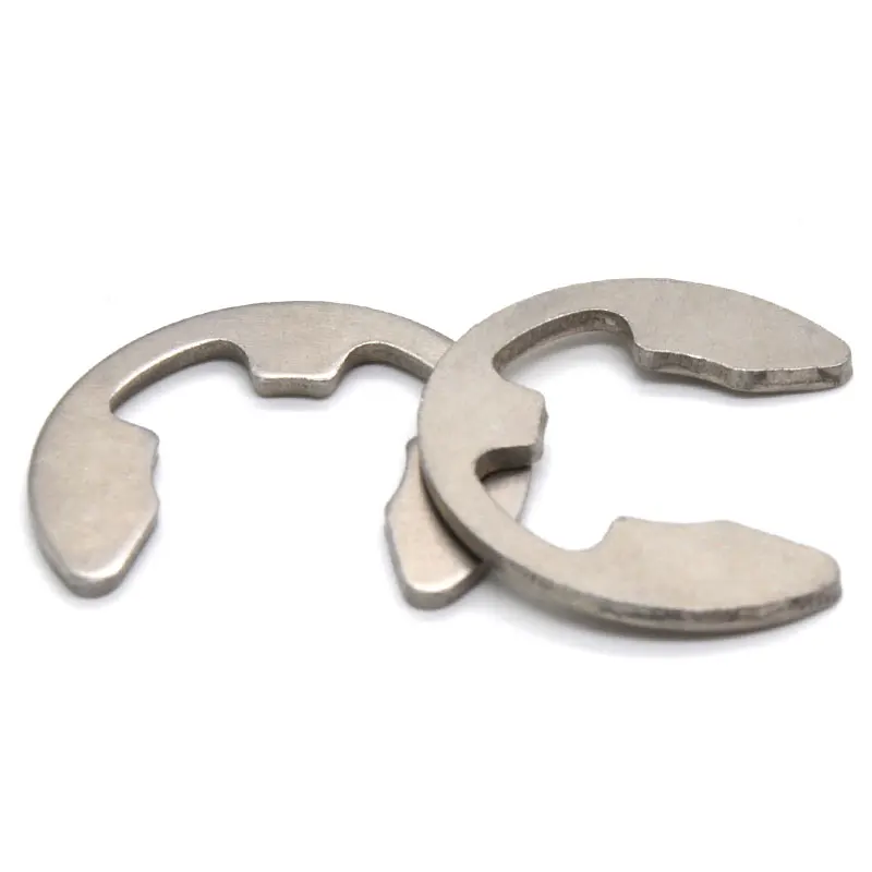 Stainless steel e type snap ring split retaining washer din 6799