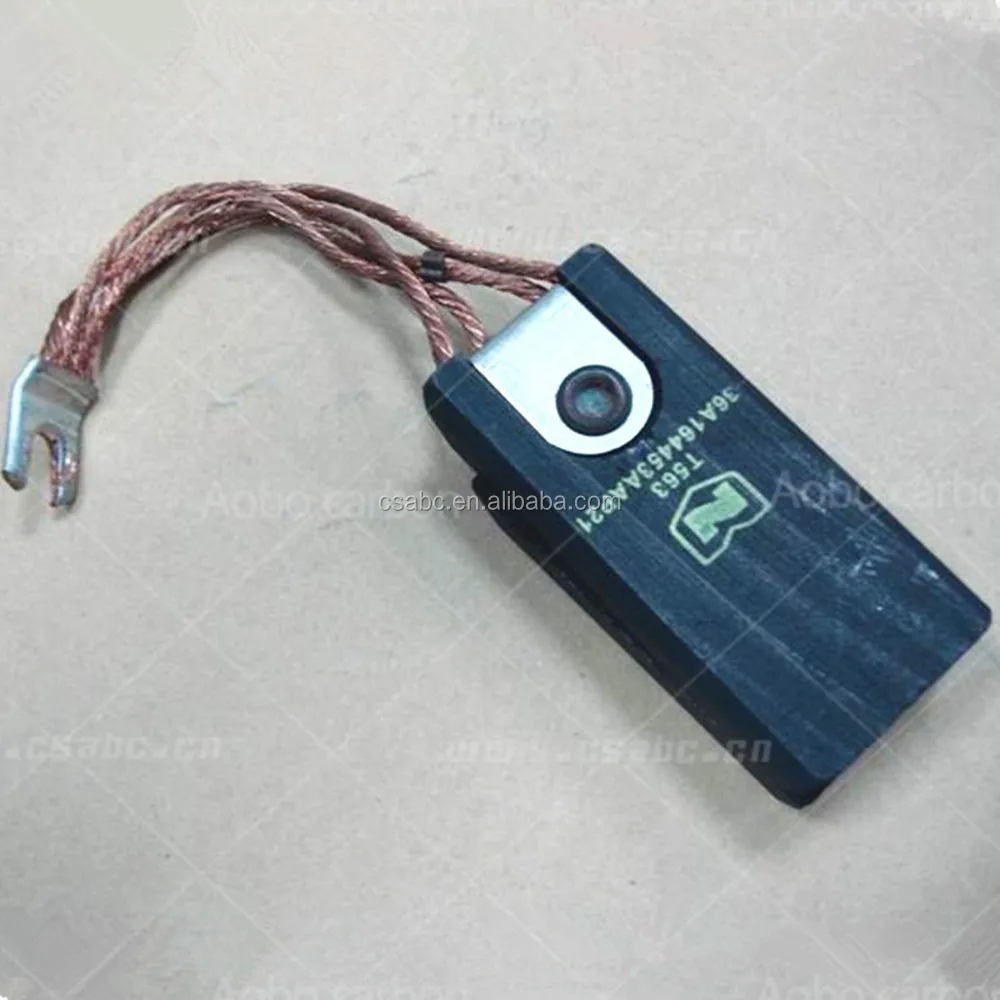 electro graphite carbon brush T563 for DC motors parts