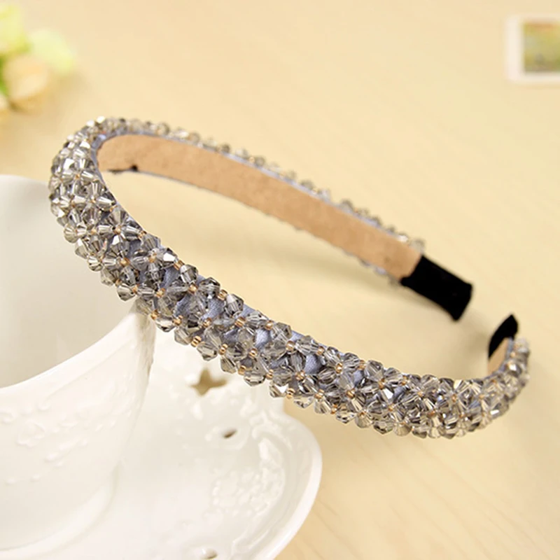 Shining Crystal Fashional Modern Style Headband Hairbands for Girls Headwear Hair Accessories for Women