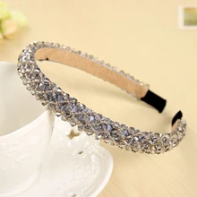 Shining Crystal Fashional Modern Style Headband Hairbands for Girls Headwear Hair Accessories for Women