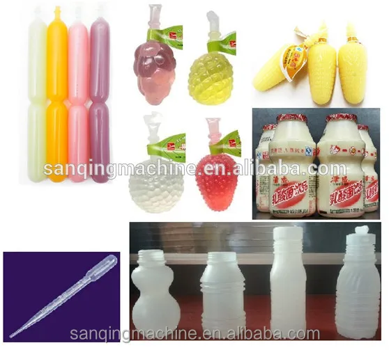 
Fruit Flavor freeze pop ,ice lolly tube jelly stick blow molding machine 