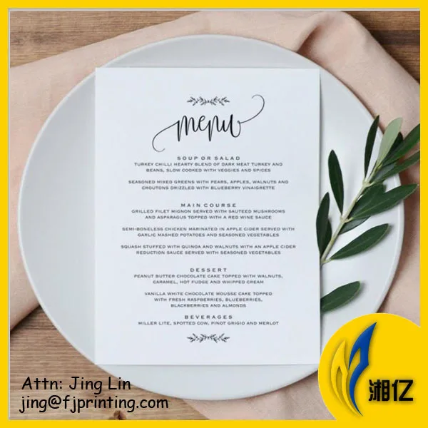
Custom design Wedding Birthday Christmas Greeting Card Printing 
