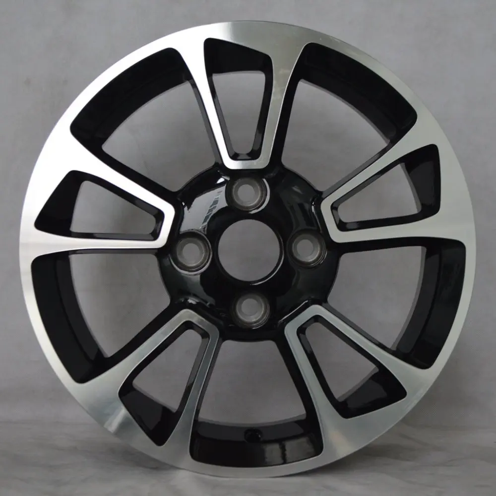 
Factory Hot Sales Car Alloy Wheel Rim With Black Machined Face 