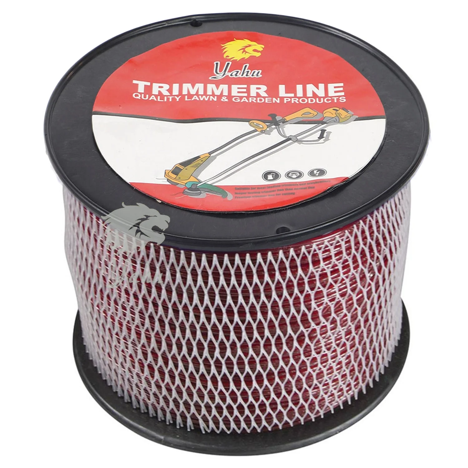 Comercial 2.4mm 0.095inch Professional Square Nylon Trimmer Line in Spool